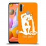 דלי כיסוי מגן קשיח בעיצוב אישי עם השם שלך ל Samsung Galaxy A11 יחידה אחת סקרין מובייל