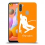 סקִי כיסוי מגן קשיח בעיצוב אישי עם השם שלך ל Samsung Galaxy A11 יחידה אחת סקרין מובייל