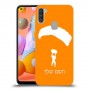 צניחה חופשית כיסוי מגן קשיח בעיצוב אישי עם השם שלך ל Samsung Galaxy A11 יחידה אחת סקרין מובייל