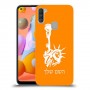 פסל החירות כיסוי מגן קשיח בעיצוב אישי עם השם שלך ל Samsung Galaxy A11 יחידה אחת סקרין מובייל