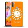 שמש כיסוי מגן קשיח בעיצוב אישי עם השם שלך ל Samsung Galaxy A11 יחידה אחת סקרין מובייל