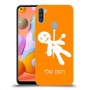 וודו כיסוי מגן קשיח בעיצוב אישי עם השם שלך ל Samsung Galaxy A11 יחידה אחת סקרין מובייל