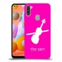 כינור כיסוי מגן קשיח בעיצוב אישי עם השם שלך ל Samsung Galaxy A11 יחידה אחת סקרין מובייל