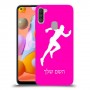 רץ כיסוי מגן קשיח בעיצוב אישי עם השם שלך ל Samsung Galaxy A11 יחידה אחת סקרין מובייל