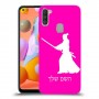 סמוראי כיסוי מגן קשיח בעיצוב אישי עם השם שלך ל Samsung Galaxy A11 יחידה אחת סקרין מובייל