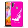 גלישת מפרש כיסוי מגן קשיח בעיצוב אישי עם השם שלך ל Samsung Galaxy A11 יחידה אחת סקרין מובייל
