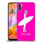 גלישה כיסוי מגן קשיח בעיצוב אישי עם השם שלך ל Samsung Galaxy A11 יחידה אחת סקרין מובייל