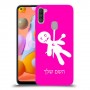 וודו כיסוי מגן קשיח בעיצוב אישי עם השם שלך ל Samsung Galaxy A11 יחידה אחת סקרין מובייל