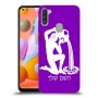 דלי כיסוי מגן קשיח בעיצוב אישי עם השם שלך ל Samsung Galaxy A11 יחידה אחת סקרין מובייל
