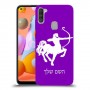 קשת כיסוי מגן קשיח בעיצוב אישי עם השם שלך ל Samsung Galaxy A11 יחידה אחת סקרין מובייל