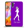 ג'וגלין - אישה כיסוי מגן קשיח בעיצוב אישי עם השם שלך ל Samsung Galaxy A11 יחידה אחת סקרין מובייל
