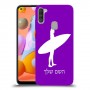 גלישה כיסוי מגן קשיח בעיצוב אישי עם השם שלך ל Samsung Galaxy A11 יחידה אחת סקרין מובייל
