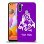 סנטה קלאוס כיסוי מגן קשיח בעיצוב אישי עם השם שלך ל Samsung Galaxy A11 יחידה אחת סקרין מובייל