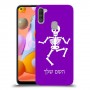 שלד כיסוי מגן קשיח בעיצוב אישי עם השם שלך ל Samsung Galaxy A11 יחידה אחת סקרין מובייל