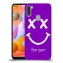 סמיילי כיסוי מגן קשיח בעיצוב אישי עם השם שלך ל Samsung Galaxy A11 יחידה אחת סקרין מובייל