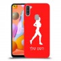 ג'וגלין - אישה כיסוי מגן קשיח בעיצוב אישי עם השם שלך ל Samsung Galaxy A11 יחידה אחת סקרין מובייל