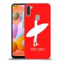 גלישה כיסוי מגן קשיח בעיצוב אישי עם השם שלך ל Samsung Galaxy A11 יחידה אחת סקרין מובייל