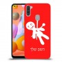 וודו כיסוי מגן קשיח בעיצוב אישי עם השם שלך ל Samsung Galaxy A11 יחידה אחת סקרין מובייל
