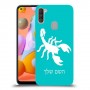 עקרב כיסוי מגן קשיח בעיצוב אישי עם השם שלך ל Samsung Galaxy A11 יחידה אחת סקרין מובייל