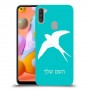 ציפור לבלוע כיסוי מגן קשיח בעיצוב אישי עם השם שלך ל Samsung Galaxy A11 יחידה אחת סקרין מובייל