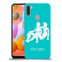 תאומים כיסוי מגן קשיח בעיצוב אישי עם השם שלך ל Samsung Galaxy A11 יחידה אחת סקרין מובייל
