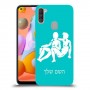 תאומים כיסוי מגן קשיח בעיצוב אישי עם השם שלך ל Samsung Galaxy A11 יחידה אחת סקרין מובייל