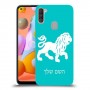 אריה כיסוי מגן קשיח בעיצוב אישי עם השם שלך ל Samsung Galaxy A11 יחידה אחת סקרין מובייל