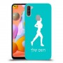 ג'וגלין - אישה כיסוי מגן קשיח בעיצוב אישי עם השם שלך ל Samsung Galaxy A11 יחידה אחת סקרין מובייל