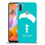 צניחה חופשית כיסוי מגן קשיח בעיצוב אישי עם השם שלך ל Samsung Galaxy A11 יחידה אחת סקרין מובייל