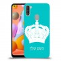 כתר מלכותי כיסוי מגן קשיח בעיצוב אישי עם השם שלך ל Samsung Galaxy A11 יחידה אחת סקרין מובייל