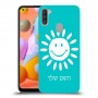 שמש כיסוי מגן קשיח בעיצוב אישי עם השם שלך ל Samsung Galaxy A11 יחידה אחת סקרין מובייל