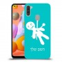 וודו כיסוי מגן קשיח בעיצוב אישי עם השם שלך ל Samsung Galaxy A11 יחידה אחת סקרין מובייל