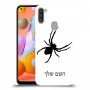 עכביש כיסוי מגן קשיח בעיצוב אישי עם השם שלך ל Samsung Galaxy A11 יחידה אחת סקרין מובייל