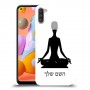 יוגה כיסוי מגן קשיח בעיצוב אישי עם השם שלך ל Samsung Galaxy A11 יחידה אחת סקרין מובייל