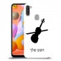 כינור כיסוי מגן קשיח בעיצוב אישי עם השם שלך ל Samsung Galaxy A11 יחידה אחת סקרין מובייל