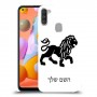 אריה כיסוי מגן קשיח בעיצוב אישי עם השם שלך ל Samsung Galaxy A11 יחידה אחת סקרין מובייל
