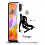 סקִי כיסוי מגן קשיח בעיצוב אישי עם השם שלך ל Samsung Galaxy A11 יחידה אחת סקרין מובייל