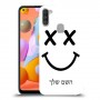 סמיילי כיסוי מגן קשיח בעיצוב אישי עם השם שלך ל Samsung Galaxy A11 יחידה אחת סקרין מובייל