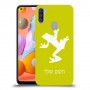 צפרדע טרופית כיסוי מגן קשיח בעיצוב אישי עם השם שלך ל Samsung Galaxy A11 יחידה אחת סקרין מובייל