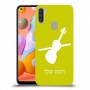 כינור כיסוי מגן קשיח בעיצוב אישי עם השם שלך ל Samsung Galaxy A11 יחידה אחת סקרין מובייל