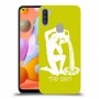 דלי כיסוי מגן קשיח בעיצוב אישי עם השם שלך ל Samsung Galaxy A11 יחידה אחת סקרין מובייל