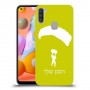 צניחה חופשית כיסוי מגן קשיח בעיצוב אישי עם השם שלך ל Samsung Galaxy A11 יחידה אחת סקרין מובייל