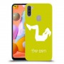 אימון ספורט - אישה כיסוי מגן קשיח בעיצוב אישי עם השם שלך ל Samsung Galaxy A11 יחידה אחת סקרין מובייל