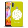 כדורעף - כדור כיסוי מגן קשיח בעיצוב אישי עם השם שלך ל Samsung Galaxy A11 יחידה אחת סקרין מובייל