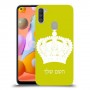 כתר מלכותי כיסוי מגן קשיח בעיצוב אישי עם השם שלך ל Samsung Galaxy A11 יחידה אחת סקרין מובייל