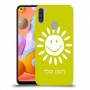 שמש כיסוי מגן קשיח בעיצוב אישי עם השם שלך ל Samsung Galaxy A11 יחידה אחת סקרין מובייל