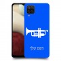 חצוצרה כיסוי מגן קשיח בעיצוב אישי עם השם שלך ל Samsung Galaxy A12 יחידה אחת סקרין מובייל