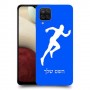 רץ כיסוי מגן קשיח בעיצוב אישי עם השם שלך ל Samsung Galaxy A12 יחידה אחת סקרין מובייל