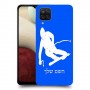 סקִי כיסוי מגן קשיח בעיצוב אישי עם השם שלך ל Samsung Galaxy A12 יחידה אחת סקרין מובייל