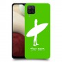 גלישה כיסוי מגן קשיח בעיצוב אישי עם השם שלך ל Samsung Galaxy A12 יחידה אחת סקרין מובייל